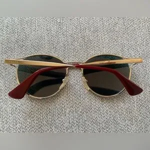 Prada | Accessories | Prada Rose Pink Gold Cat Eye Cinema  display picture 3